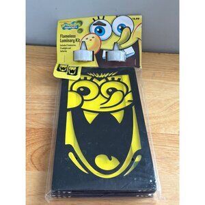 SpongeBob SquarePants Flameless Luminary Kit Luminaries LED Tealights Halloween